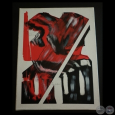 ABSTRACTO - Técnica mixta de AMPELIO VILLALBA TENDIL